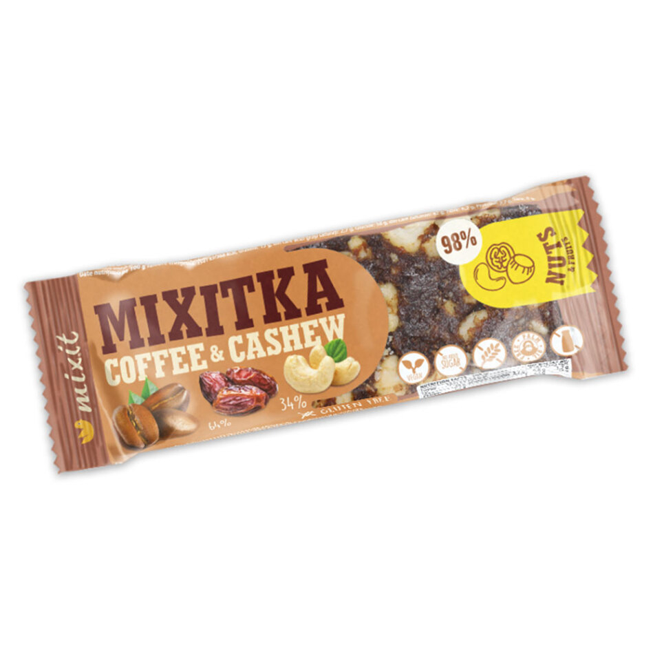 MIXIT Mixitka bez lepku káva a kešu 44 g