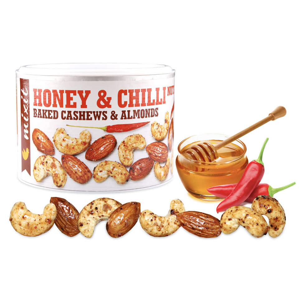 MIXIT Oriešky chilli a med 140 g kúpite na Mojalekaren.sk