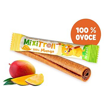 MIXIT Ovocná rolka MixiTroll 100% mango 20 g (Ovocné plátky)