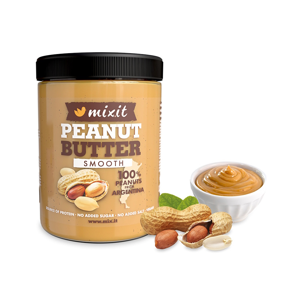 MIXIT Peanut butter smooth maslo 1000 g