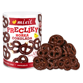 MIXIT Praclíky horká čokoláda 270 g (Sušienky, oblátky)