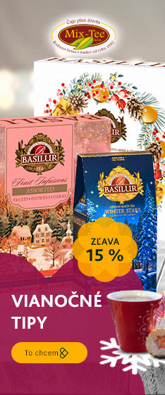 Basilur so zľavou 15%