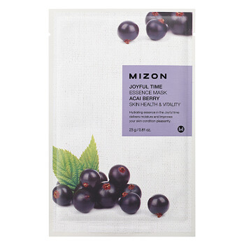 MIZON Joyful Time Plátienkova 3D maska s Acai Berry 23 g (Kórejská kozmetika) - Vyživujúce