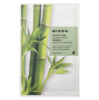 MIZON Joyful Time Plátienková 3D maska s bambusom 23 g (Kórejská kozmetika) - Hydratačný