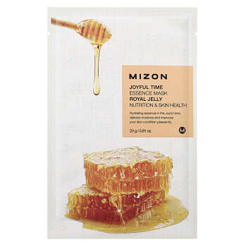 MIZON Joyful Time Plátienková 3D maska s materskou kašičkou a medom pre výživu pleti 23 g (Kórejská kozmetika) - Hydratačný