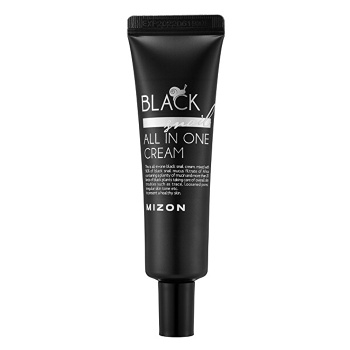 MIZON Pleťový krém s filtrátom sekrétu Afrického čierneho slimáka 90 % Black Snail All In One 35 ml (Korejské pleťové krémy a gely) - Depigmentačný