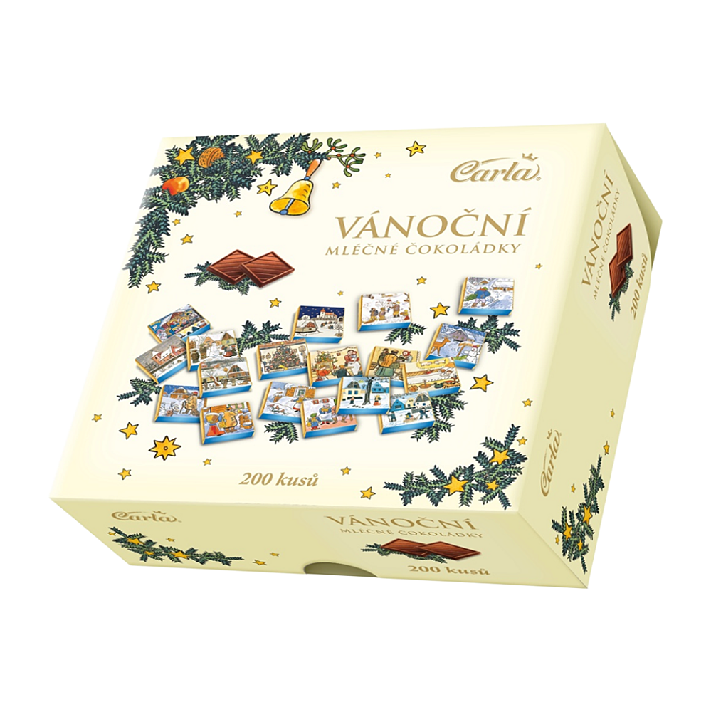 CARLA Mliečna neapolitánka 200 kusov