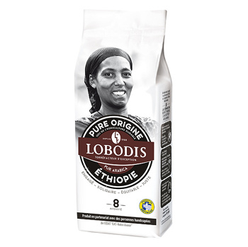 LOBODIS Mletá káva z Etiópie 250 g