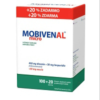 MOBIVENAL micro 100+ 20 tabliet ZADARMO