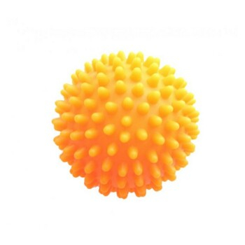 MODOM Masážna loptička ježko oranžový 7 cm