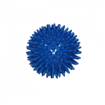 MODOM Masážna loptička ježko modrý 8 cm