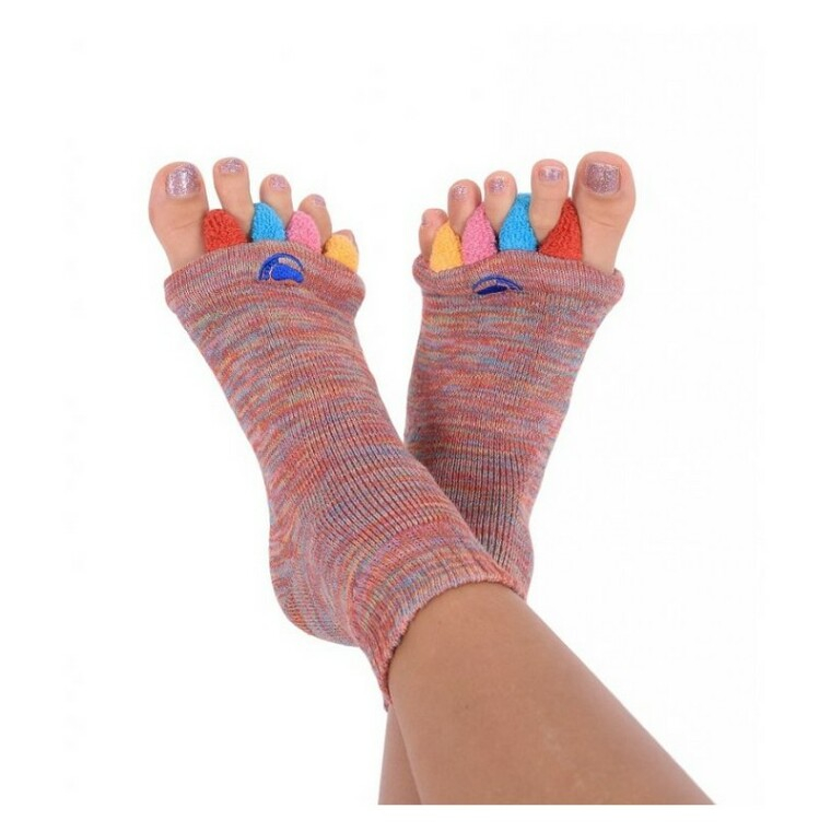E-shop HAPPY FEET Adjustačné ponožky multicolor veľkosť L