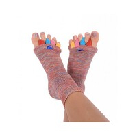 HAPPY FEET Adjustačné ponožky multicolor veľkosť M