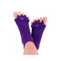 HAPPY FEET Adjustačné ponožky purple veľkosť S