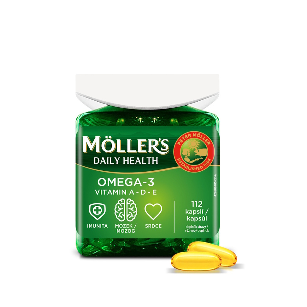 MÖLLERS Omega 3 Double 112 kapsúl kúpite na Mojalekaren.sk