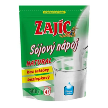 MOGADOR Zajac sójový nápoj natural 400 g (Sójové nápoje) - Jednodruhové
