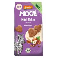 MOGLI Bio kakaové müsli sušienky s certifikáciou Demeter 3r+ 125 g