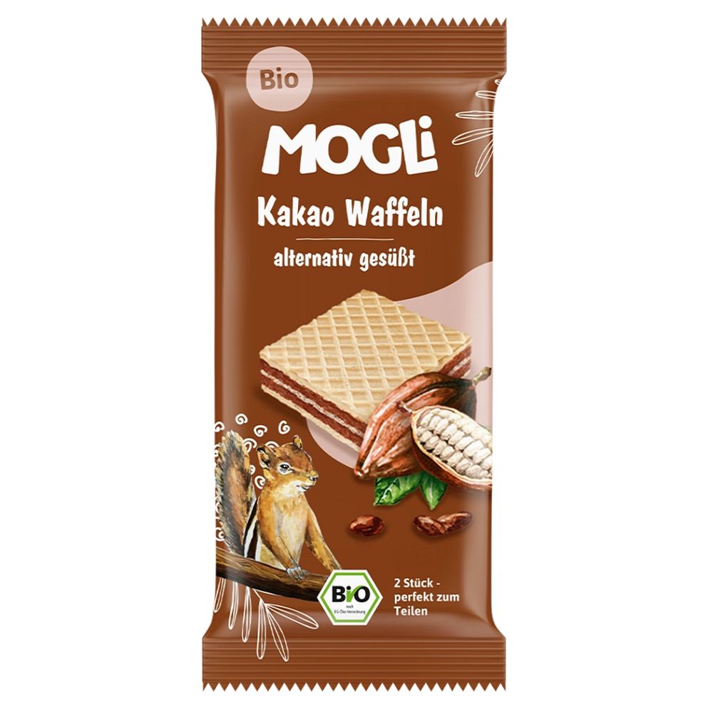 MOGLI BIO Kakaové oblátky 15 g