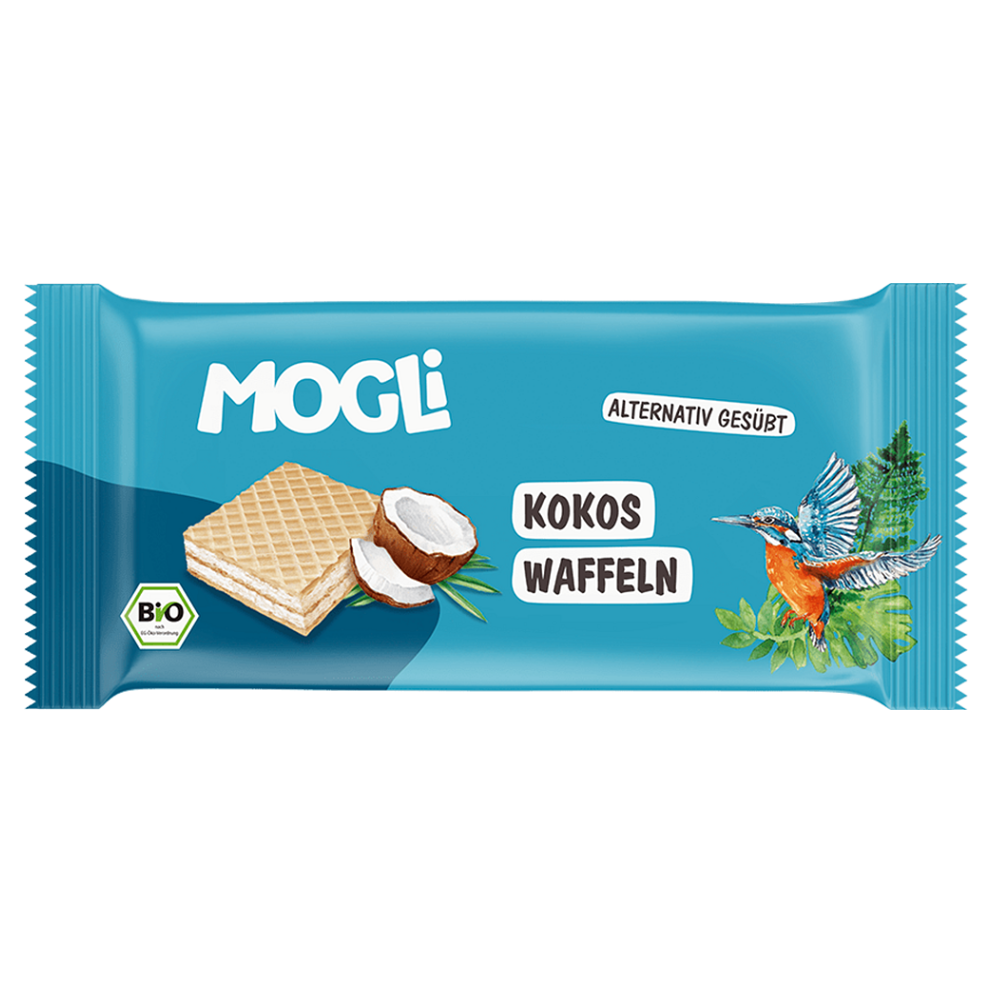 MOGLI Bio kokosové oplatky 15 g