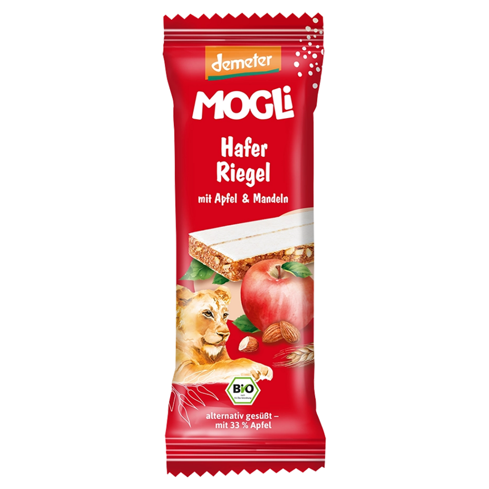 MOGLI BIO Ovsená tyčinka s jablkom 25 g