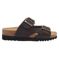 SCHOLL Moldava Wedge AD dámske šľapky tmavo hnedé, Veľkosť obuvi: 38