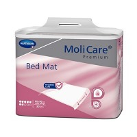 MOLICARE Bed Mat inkontinenčné podložky 7 kvapiek so záložkami 60 x 90 cm 30 kusov