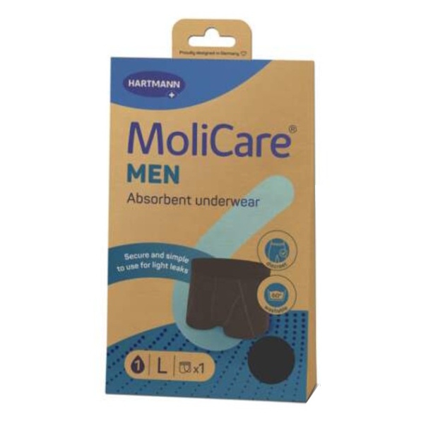 MOLICARE Men L absorpčná spodná bielizeň 1 kus