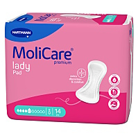MOLICARE Lady inkontinenčné vložky 4.5 kvapky 14 kusov