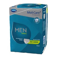 MOLICARE Premium men pants 5 kvapiek veľkosť M 8 kusov