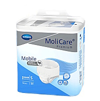 MOLICARE MOBILE Inkontinenčné nohavičky 6 kvapiek veľkosť S 14 kusov