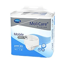 MOLICARE MOBILE Inkontinenčné nohavičky 6 kvapiek veľkosť XL 14 kusov