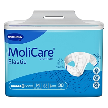 MOLICARE Elastic zalepovacie nohavičky 6 kvapiek veľkosť M 30 kusov ()