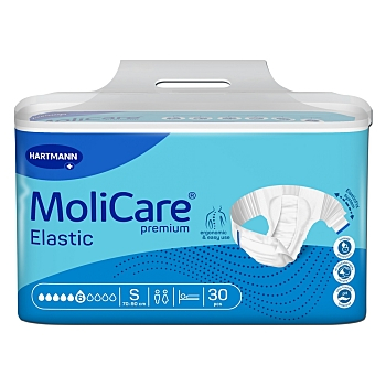 MOLICARE Elastic zalepovacie nohavičky 6 kvapiek veľkosť S 30 kusov ()