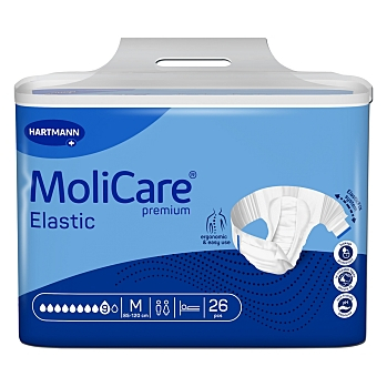 MOLICARE Elastic zalepovacie nohavičky 9 kvapiek veľkosť M 26 kusov ()