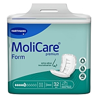 MOLICARE Premium Form absorpčné vkladacie plienky 5 kvapiek 32 kusov
