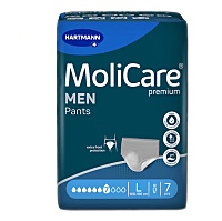 MOLICARE Premium men pants 7 kvapiek veľkosť L 7 kusov