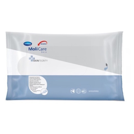 MOLICARE Skin napustené umývacie rukavice 8 kusov kúpite na Mojalekaren.sk