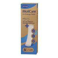 MOLICARE X-change pads vymeniteľné inkontinenčné vložky 20 kusov