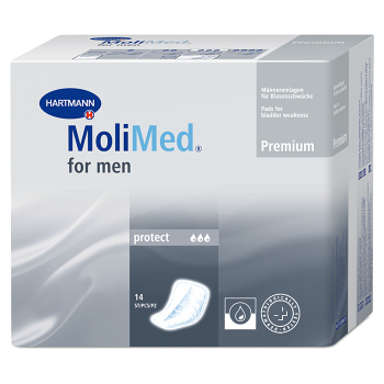 Inkontinenčné vložky MoliMed for men Protect 14 ks