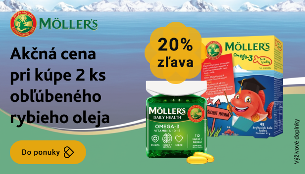 MÖLLER´S zľava 20 %