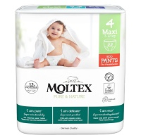 MOLTEX Pure & Nature Maxi Naťahovacie plienkové nohavičky 7-12 kg 22 ks