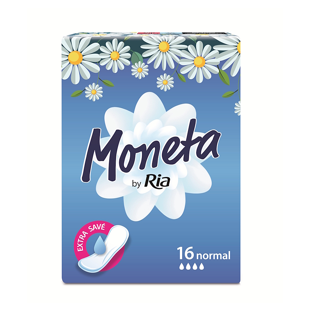 MONETA DÁMSKE VLOŽKY 16 KS