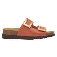 SCHOLL Monterey 2 straps dámske šľapky tehlové 1 pár, Veľkosť obuvi: 37