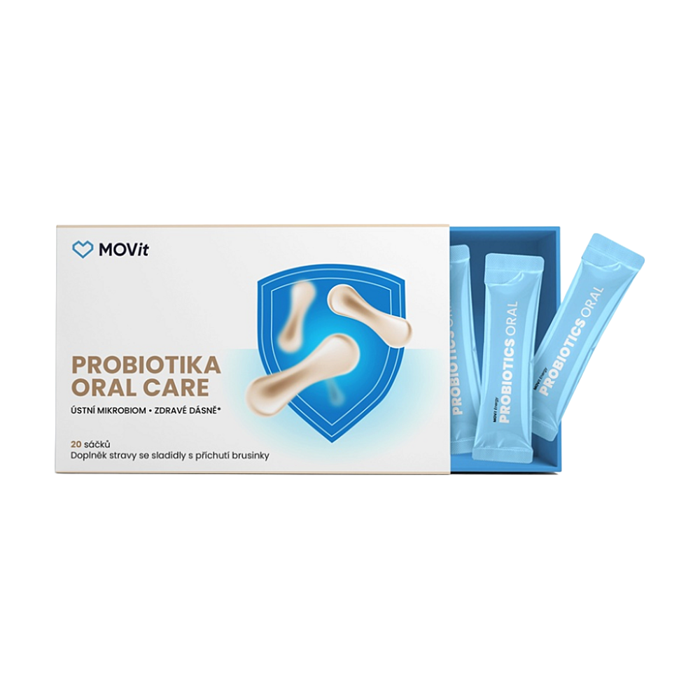 MOVIT ENERGY Probiotiká oral care 20 sáčkov kúpite na Mojalekaren.sk