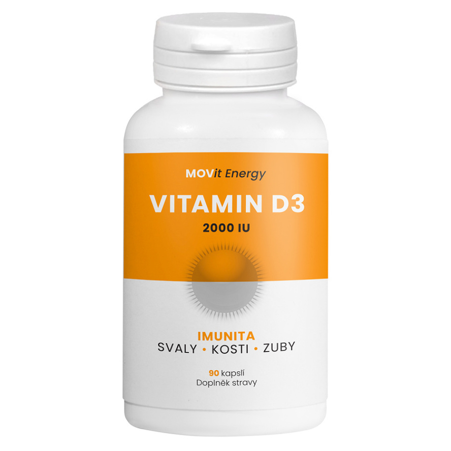 MOVIT ENERGY Vitamín D3 2000 I.U. 50 mcg 90 kapsúl kúpite na Mojalekaren.sk
