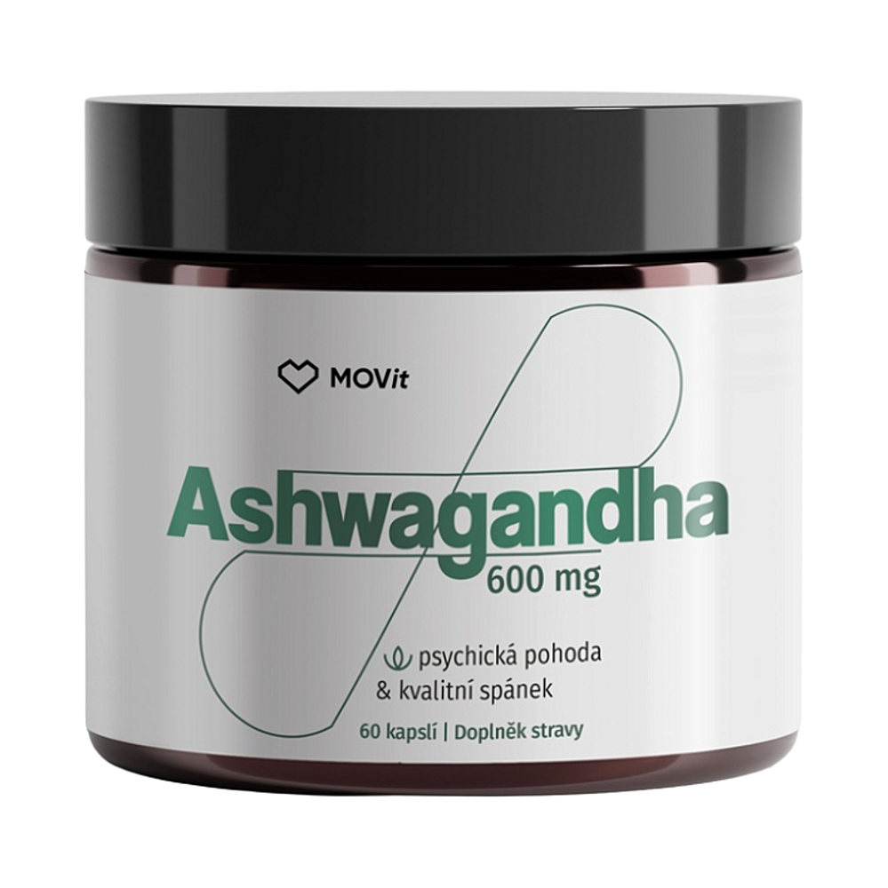 MOVIT LONGEVITY Ashwagandha 600 mg 60 kapsúl