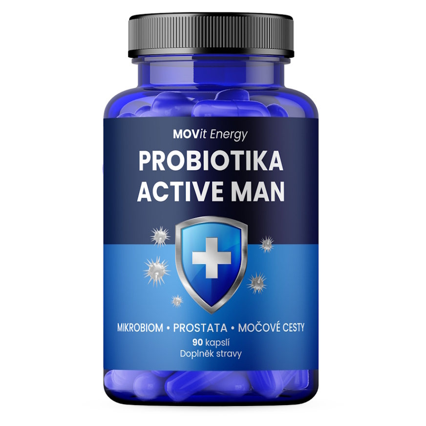MOVIT Probiotiká ACTIVE MAN 90 kapsúl