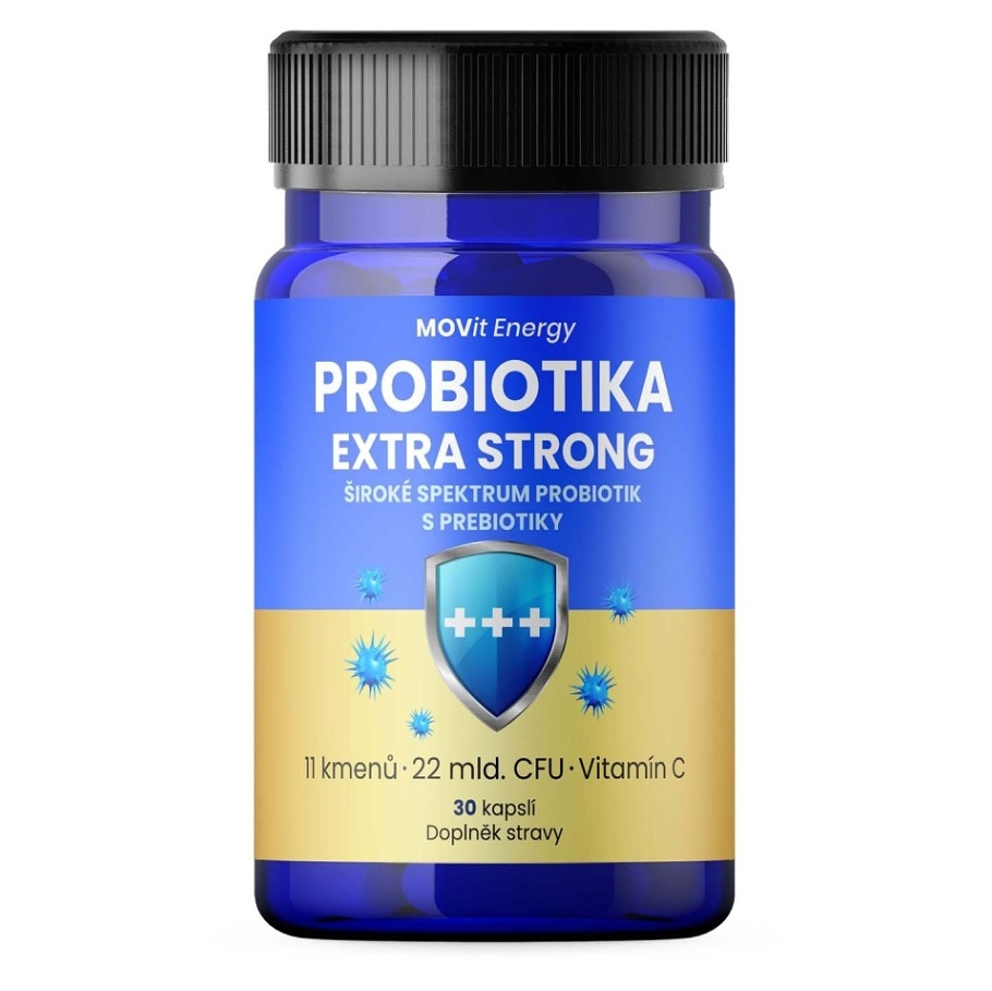Movit Energy Probiotiká EXTRA STRONG kapsuly s probiotikami 30 cps