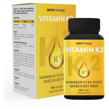 MOVIT ENERGY Vitamín K2 90 kapsúl