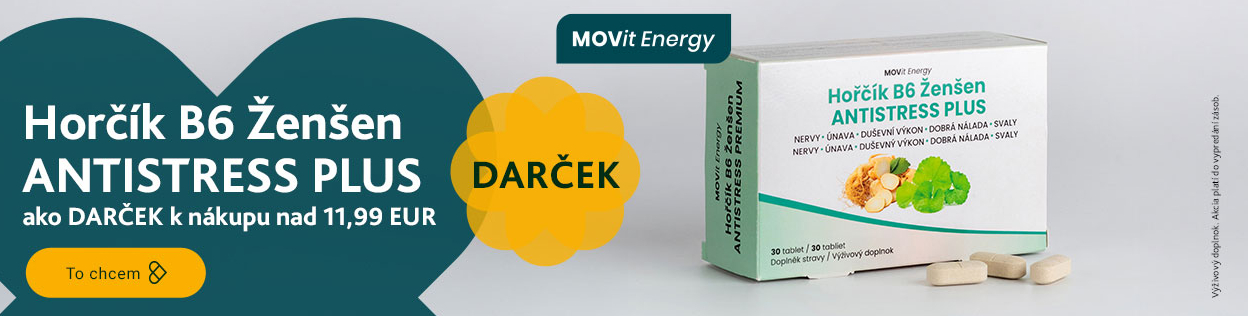 DARČEK ZADARMO na nákup Movit Energy